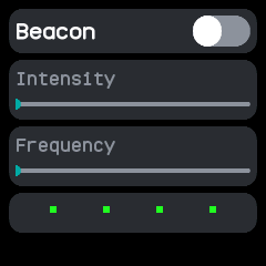 The beacon, switched off