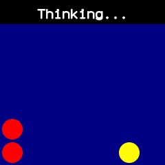 The watch thinking