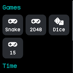 Headings in the grid view