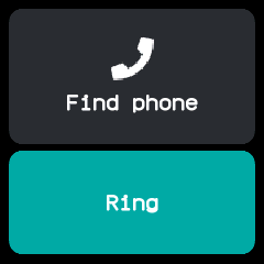 The phone finder ready to ring
