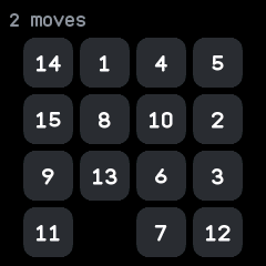 Two moves in