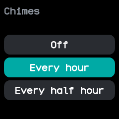 The chime choices