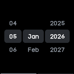 The date page