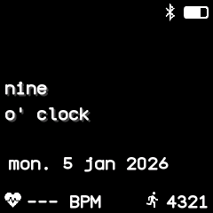 The Phrase clock face